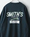 【SALE/20%OFF】coen SMITH'S(スミス)別注グラフィックプリントスウェット(WEB限定カラー) コーエン トップス スウェット・トレーナー ...