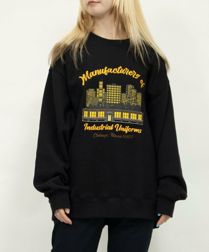 【SALE/28%OFF】UNIVERSAL OVERALL SWEAT SHIRT WINDYCIT ユニバーサルオーバーオール トップス スウェット・トレーナー ホワイト ブラック グレー【送料無料】 【SALE/28%OFF】UNIVERSAL OVERALL SWEAT SHIRT WINDYCIT ユニバーサルオーバーオール トップス スウェット・トレーナー ホワイト ブラック グレー【送料無料】