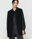 【SALE/50%OFF】Gabardine K.T やわらかメルトン ノーカラージレ コムサ トップス ベスト・ジレ グレー ホワイト ブラック【送料無料】