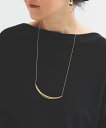 Demi-Luxe BEAMS クレセント ムーン ネックレス .M デミルクス ビームス アクセサリー・腕時計 その他のアクセサリー・腕時計 ゴールド【送料無料】