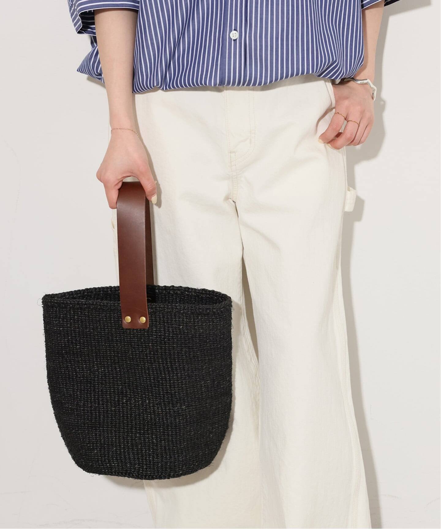 JOURNAL STANDARD relume 【MACHAKOS /マチャコス】 レザーハンドルカゴBAG ジャー...