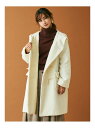 dazzlin オーバーサイズダッフルコート ダズリン コート/ジャケット ダッフルコート ホワイト ブラック オレンジ【送料無料】