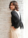 【SALE/85%OFF】E hyphen world gallery ミルバックリボンプルオーバー イーハイフンワールドギャラリー ニット 長袖ニット ブラック ピンク ベージュ ブラウン