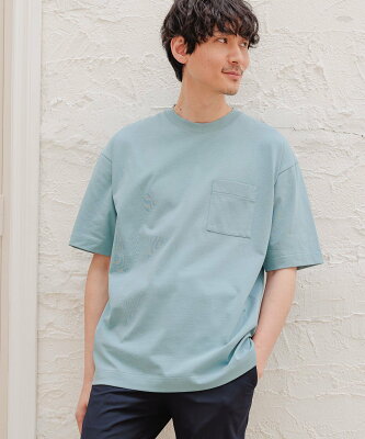【SALE/43%OFF】GLOBAL WORK (M)シャーベッTee/BIG グローバルワーク トップス カットソー・Tシャツ ブルー オレンジ グリーン グレー ネイビー ベージュ
