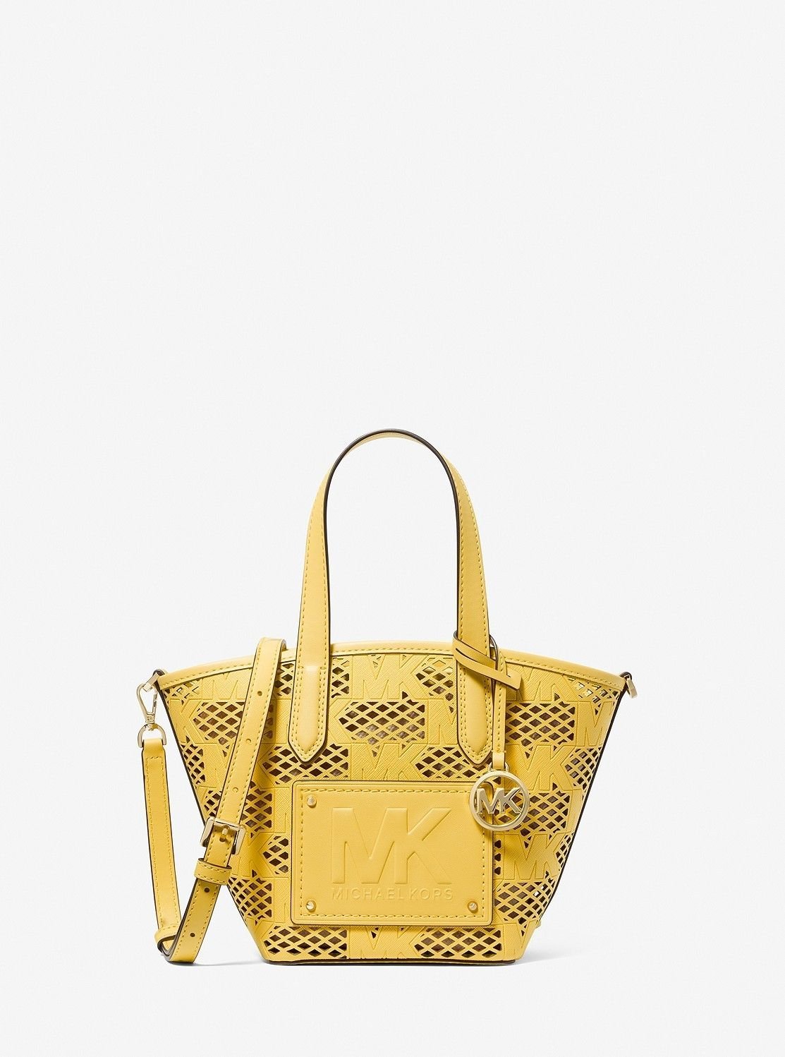 【SALE／84%OFF】MICHAEL KORS KIMBER 2 IN 1 ジップ トート スモール マイケルコース マイケル・コース バッグ ショルダーバッグ イエロー【送料無料】のサムネイル