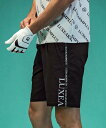 【SALE/30%OFF】LUXEAKMPLUS (M)LUXEAKMPLUS/サイドラインハーフスラックス シフォン パンツ その他のパンツ ブラック ホワイト【送料無料】(4)