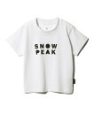 Snow Peak Kids SNOWPEAKER T-Shirt CAMPER スノーピーク トップス カットソー・Tシャツ ホワイト ブラック グレー オレンジ【送料無料】