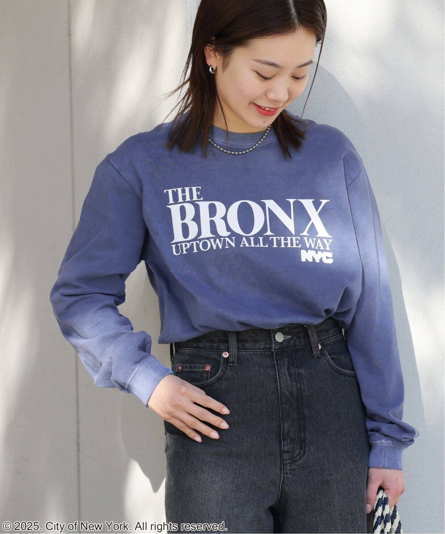 JOURNAL STANDARD relume 【GOOD ROCK SPEED / グッドロックスピード】NYC ロングスリーブTシャツ ジャーナル スタンダード レリューム トップス カットソー・Tシャツ ネイビー【送料無料】のサムネイル