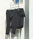 ADAM ET ROPE' HOMME 【RIRANCHA】セットアップ / オープンカラーシャツ & スラックス アダムエロペ スーツ・フォーマル セットアッ...