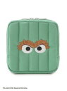 SESAME STREET MARKET コンパクトポーチ セサミストリートマーケット 財布・ポーチ・ケース ポーチ レッド イエロー グリーン ピンク