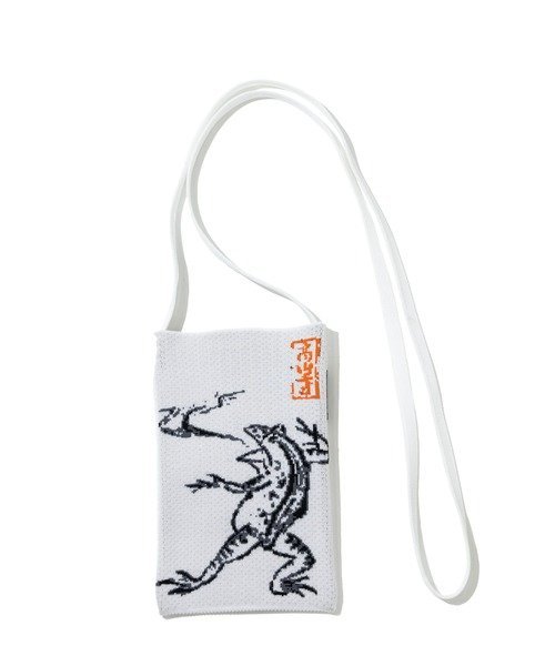 GSC WOMENS SELECT ROOTOTE/ルートート RO.サコッシュ.ami.アート-B ゴースローキャラバン バッグ ショルダーバッグ グレー ホワイト