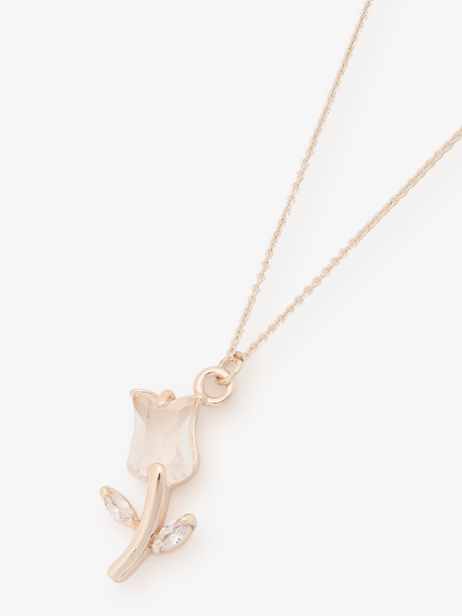 【SALE／50%OFF】Afternoon Tea LIVING フラワーネックレス アフタヌーンティー・リビング アクセサリー・腕時計 ネックレス ピンクのサムネイル