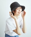 【SALE/55%OFF】ROPE' PICNIC PASSAGE メタルチャーム付き細編みブリムハット ロペピクニック 帽子 ハット ネイビー ベージュ ブラック