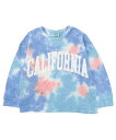 【SALE/20%OFF】BREEZE タイダイカレッジロゴTシャツ エフオーオンラインストア トップス カットソー・Tシャツ ブルー オレンジ
