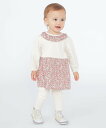 【SALE/30%OFF】SHIPS KIDS SHIPS KIDS:70~80cm / フラワー レギンス セットロン パース シップス マタニティウェア・ベビー用品 ロンパース・カバーオール イエロー ピンク【送料無料】