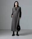 【SALE/30%OFF】NANO universe ジャージーメルトンVネックIラインワンピース(セットアップ可) ナノユニバース ワンピース・ドレス ワンピ...