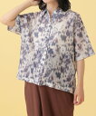LEPSIM 【産前・産後対応】マタニティ/襟付きメッシュカーディガン レプシィム マタニティウェア・ベビー用品 マタニティトップス ネイビー ブラック ベージ...