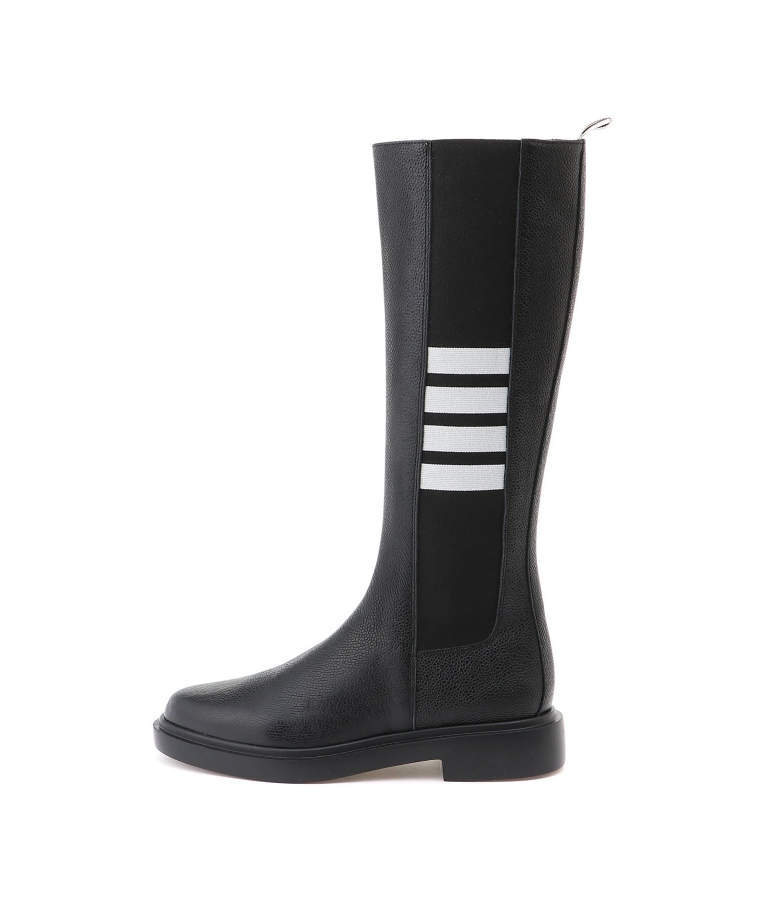 THOM BROWNE KNEE HIGH 4 BAR CHELSEA BOOT トムブラウン シューズ・靴 ブーツ ブラック【送料無料】