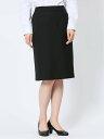 【SALE/20%OFF】m.f.editorial クリアエフェクト 黒無地 タイトスカート(セットアップ可能) 【25SS】 レディース スーツ スカート ...