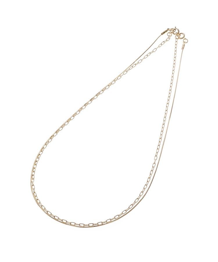 【SALE／5%OFF】DRESSTERIOR 4WAYチェーンネックレス ドレステリア アクセサリー・腕時計 ネックレス ゴールド【送料無料】