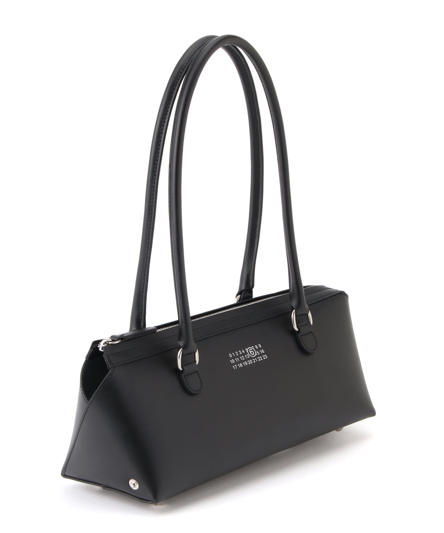 MM6 Maison Margiela ニュー バウレットJ ミディアム エムエムシックス バッグ ハンドバッグ ブラック【送料無料】