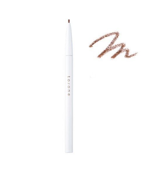 to/one アイブロウペンシル 02 トーン メイクアップ アイブロウ ブラウンのサムネイル