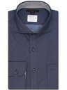 m.f.editorial 形態安定 吸水速乾 スタンダードフィット カッタウェイ長袖シャツ 長袖 シャツ メンズ ワイシャツ ビジネス ノーアイロン 形態安定...
