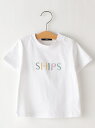 【SALE／30%OFF】SHIPS KIDS SHIPS KIDS:SHIPS ロゴ TEE(80~90cm) シップス トップス その他のトップス ホワイト ピンク オレンジ グリーン ネイビー