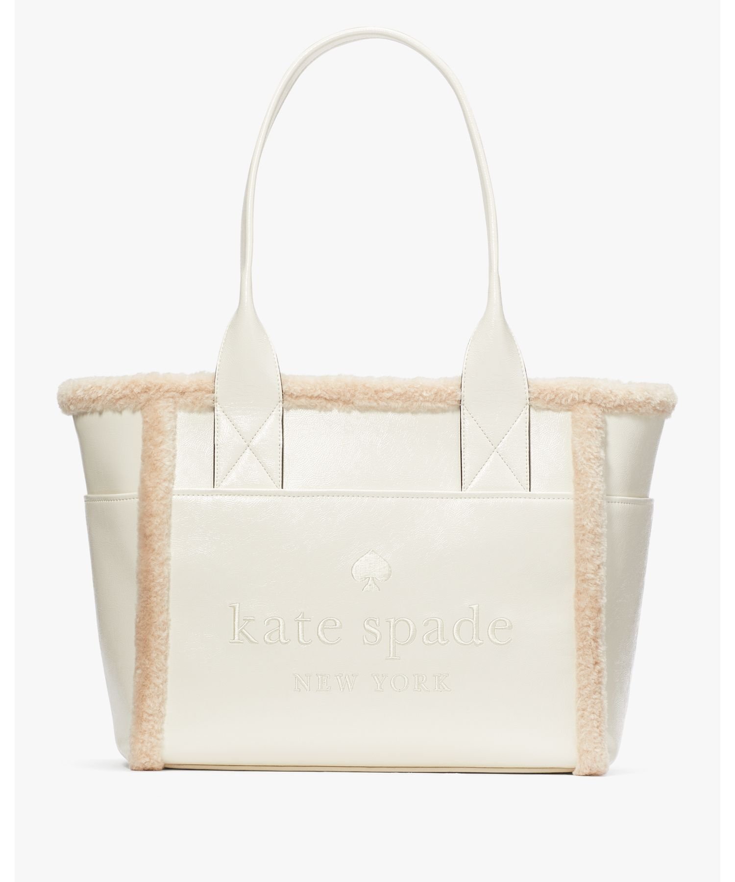 【SALE／70%OFF】kate spade new york ジェットトート ケイトスペードニューヨーク バッグ トートバッグ ホワイト【送料無料】のサムネイル