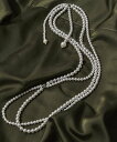 【SALE/50%OFF】CONVERSE TOKYO WOMEN MULTI-WAY LONG PEARL NECKLACE コンバーストウキョウ アクセサリー・腕時計 ネックレス ブラック ホワイト【送料無料】