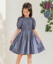 組曲 KIDS 【110-140cm】チェック ワンピース クミキョク ワンピース・ドレス ワンピース ブルー レッド【送料無料】