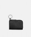 【SALE/62%OFF】COACH OUTLET ジップ キー ケース コーチ アウトレット 財布・ポーチ・ケース その他の財布・ポーチ・ケース ブラック【送...