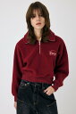 【SALE/30%OFF】MOUSSY HALF ZIP BOA プルオーバー マウジー トップス スウェット・トレーナー ホワイト レッド ネイビー【送料無料...