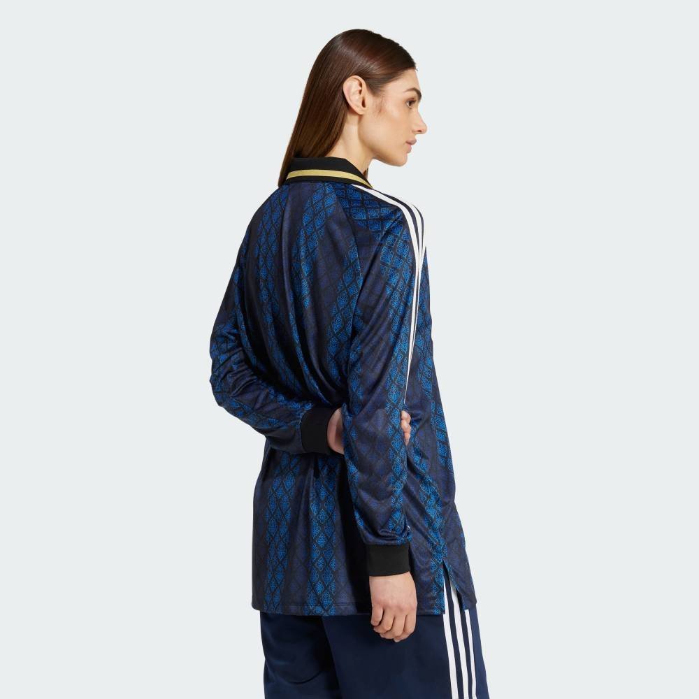 【SALE／30%OFF】adidas 【公式】アディダス adidas 返品可 アディダス オリジナルス レトロ スポーツ クリケットインスパイア-ド 長袖ジャージー アディダス トップス その他のトップス ブラック【送料無料】