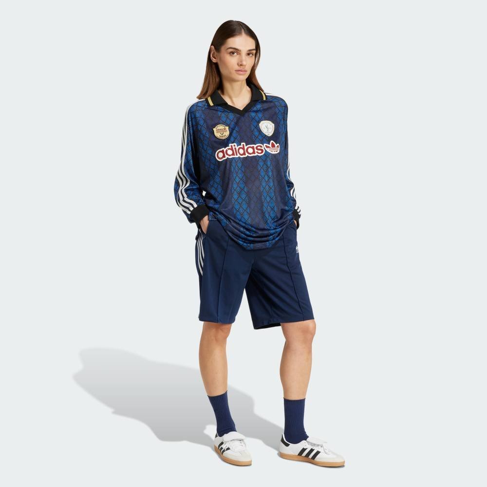 【SALE／30%OFF】adidas 【公式】アディダス adidas 返品可 アディダス オリジナルス レトロ スポーツ クリケットインスパイア-ド 長袖ジャージー アディダス トップス その他のトップス ブラック【送料無料】