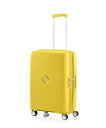 American Tourister 【公式】アメリカンツーリスター スクアセムスピナー66 エキスパンダブル アメリカンツーリスター バッグ スーツケース・キャリーバッグ イエロー【送料無料】