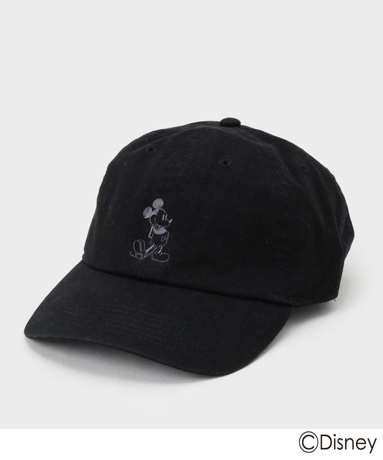 tk.TAKEO KIKUCHI Disney capsule collection「ミッキーマウス」キャップ ティーケータケオキクチ 帽子 キャップ グレー ブラック【送料無料】