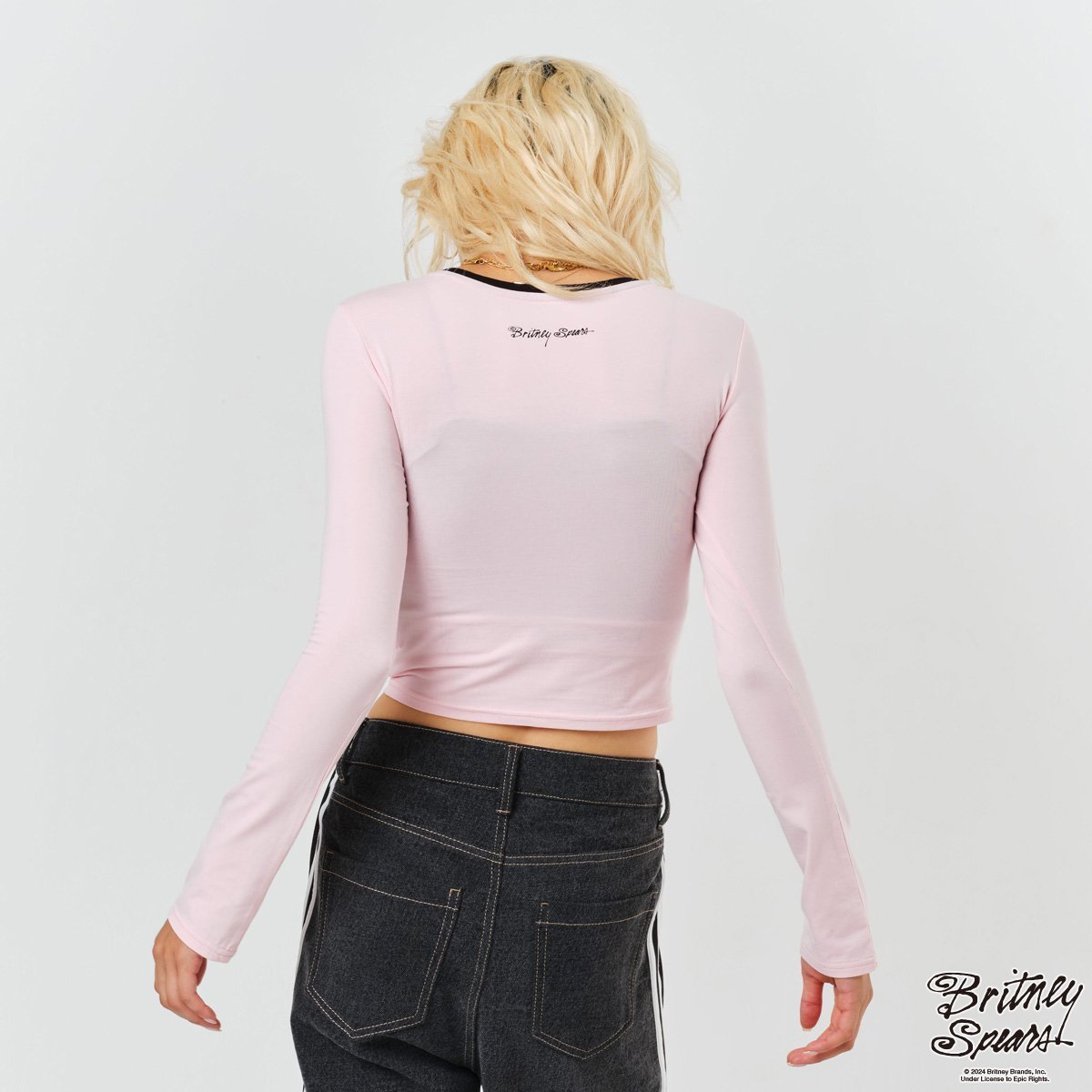 atmos pink atmos pink x Britney Spears I LOVE Britney LS T-shirt PINK アトモス トップス カットソー・Tシャツ ピンク