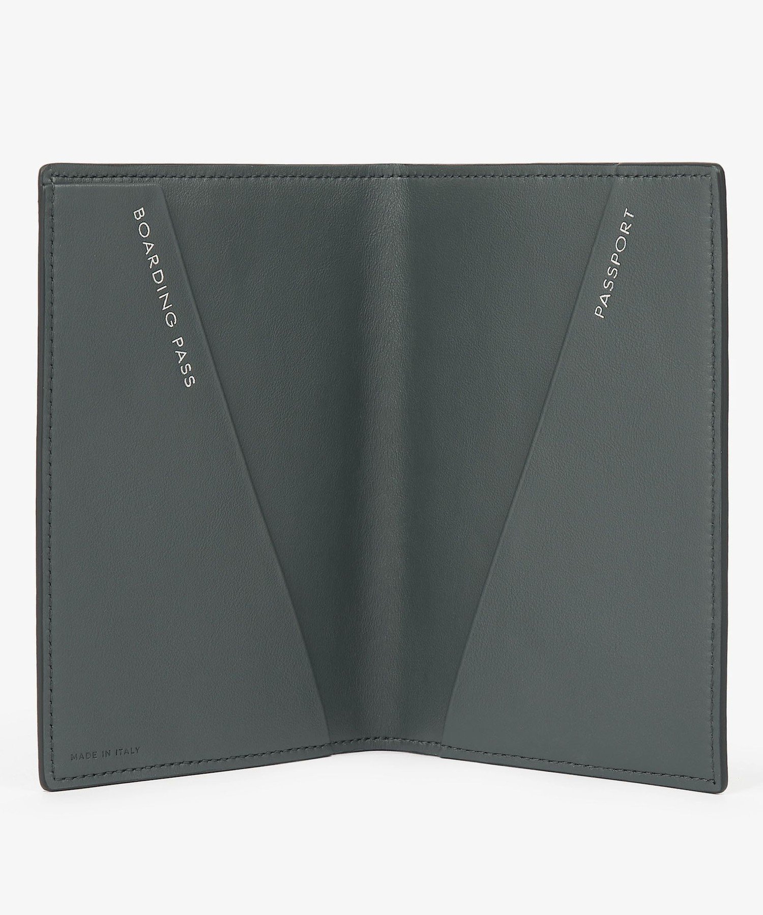 Passport Cover in Panama スマイソン 財布・ポーチ・ケース パスケース・定期入れ グリーン