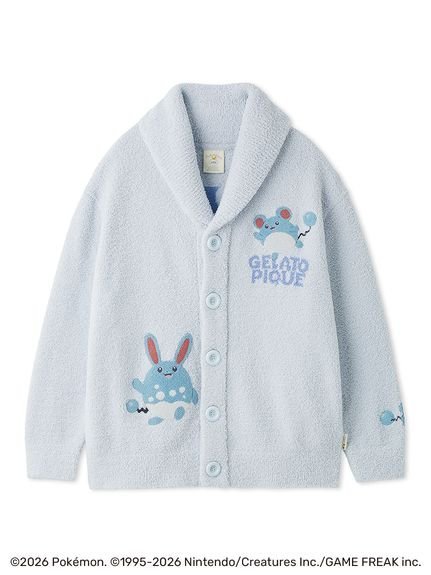 gelato pique 【ポケモン】【ユニセックス】ベビモコジャガードショールカーディガン ジェラートピケ トップス カットソー・Tシャツ ピンク イエロー【送料無料】