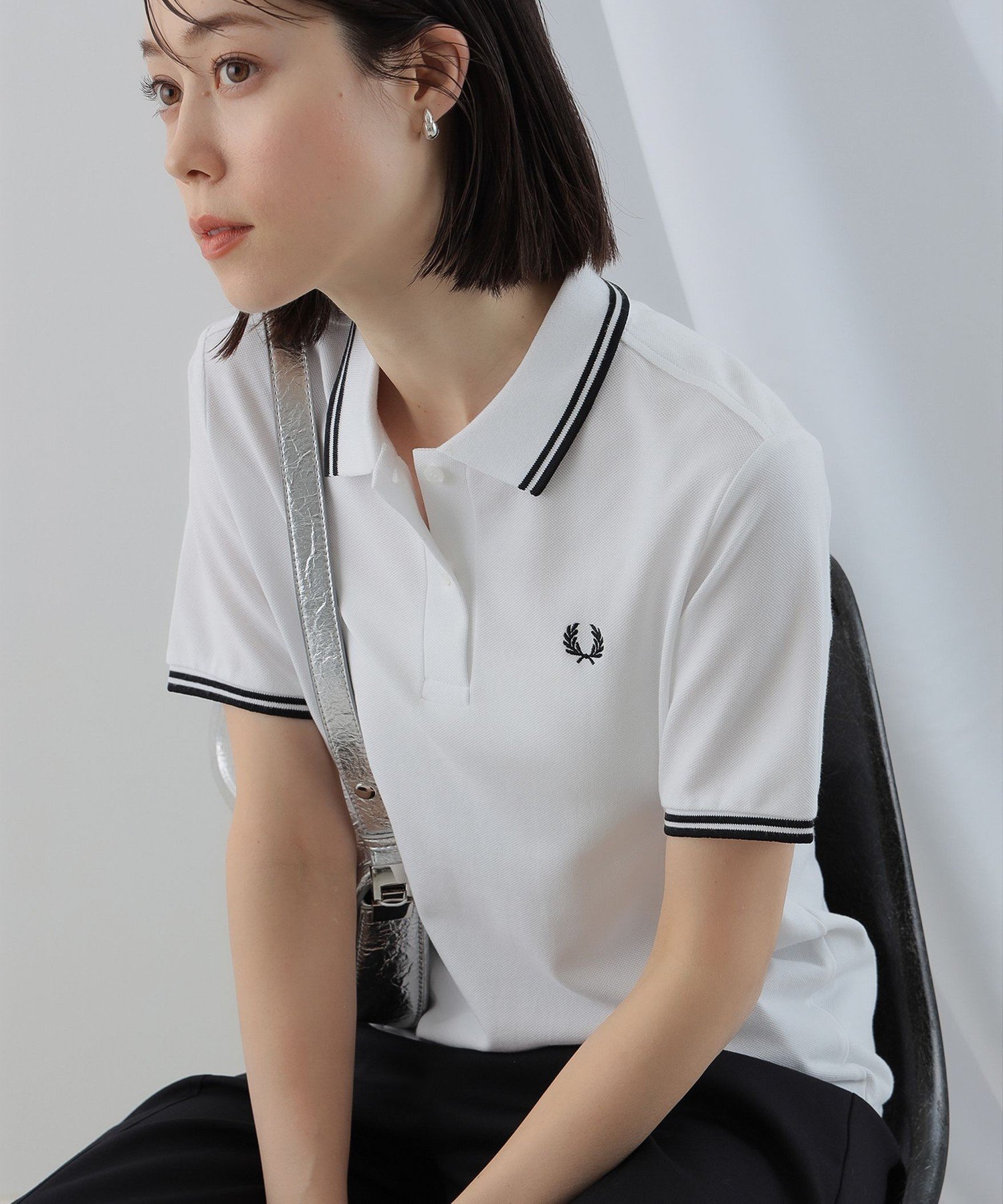 Ray BEAMS FRED PERRY / The Fred Perry Shirt - G3600 ビームス ウイメン トップス ポロシャツ【送料無料】のサムネイル