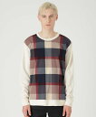 【SALE/37%OFF】BLACK LABEL CRESTBRIDGE 【一部店舗限定】パネルチェックニットソー ブルーレーベル / ブラックレーベル・クレス...