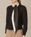 MACKINTOSH LONDON 【Diamond Shape Scarf/ダイヤモンドシェイプスカーフ】MLモチーフ マッキントッシュ ロンドン ファッション雑貨 スカーフ・バンダナ ブラック グリーン【送料無料】(4)