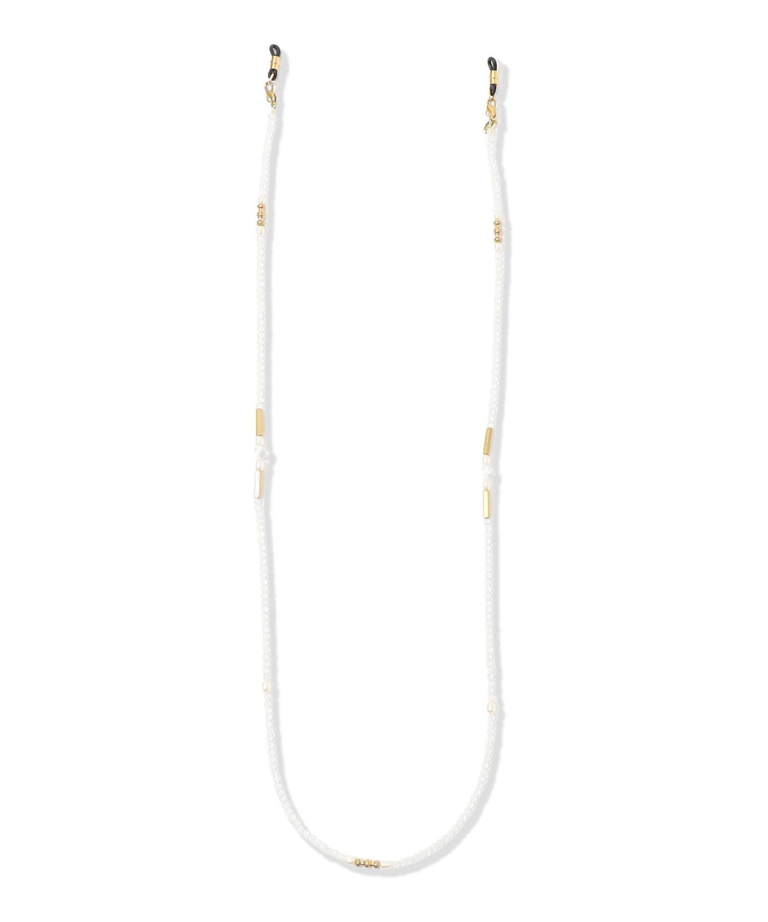 TOMORROWLAND GOODS IRIS 47 クリスタル グラス チェーン ネックレス トゥモローランド ファッション雑..