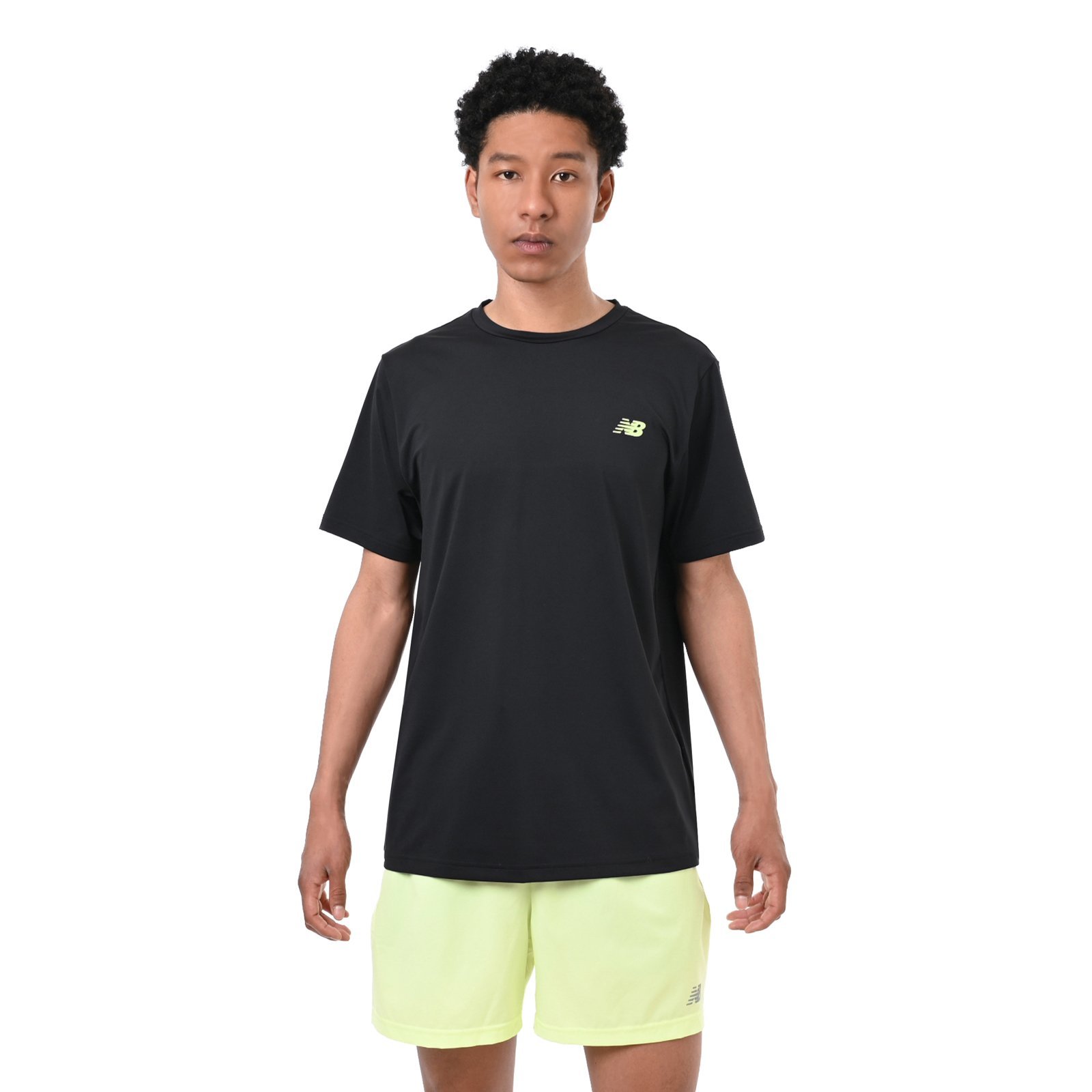 【SALE／35%OFF】New Balance Sound Text ショートスリーブTシャツ ニューバランス トップス カットソー・Tシャツ ブラック