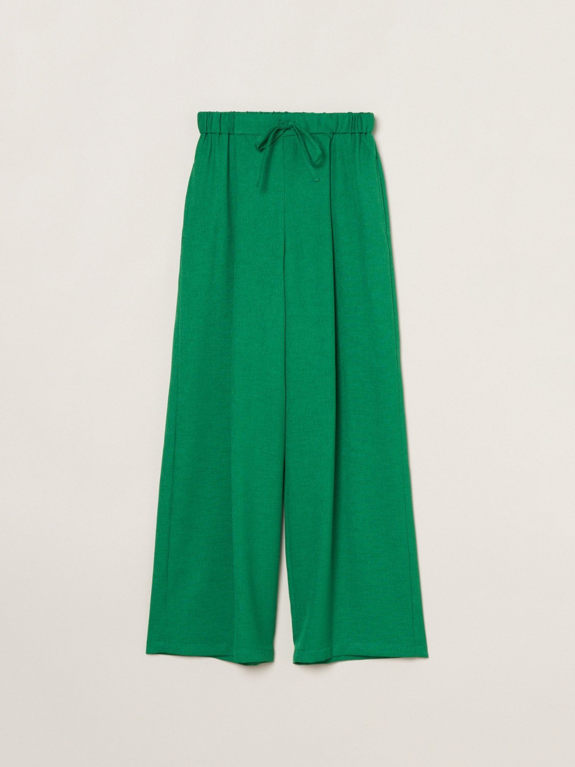 three dots Crisp weave pants スリードッツ パンツ その他のパンツ グリーン ネイビー ブラック ホワイト