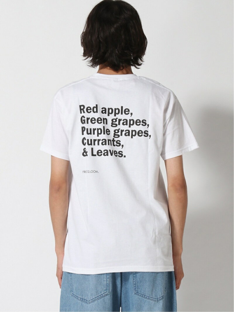 FRUIT OF THE LOOM FRUIT OF THE LOOM/(U)FTL 2900プリントTee ハンドサイン トップス カットソー・Tシャツ ホワイトのサムネイル