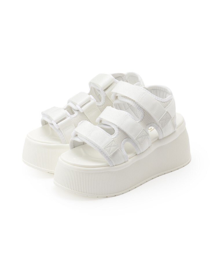 【SALE／66%OFF】csT&P 厚底3本ベルトスポーツサンダル エスペランサ シューズ・靴...