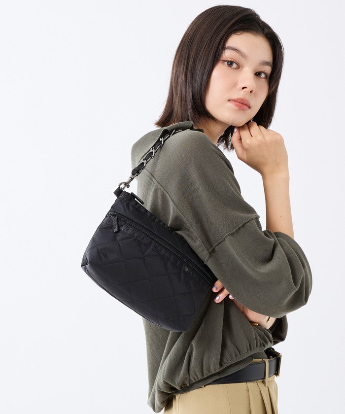 LeSportsac 【公式】レスポートサック ショルダーバッグ 1638HE77 LeSportsac レスポートサック バッグ ショルダーバッグ ブラック【送料無料】のサムネイル