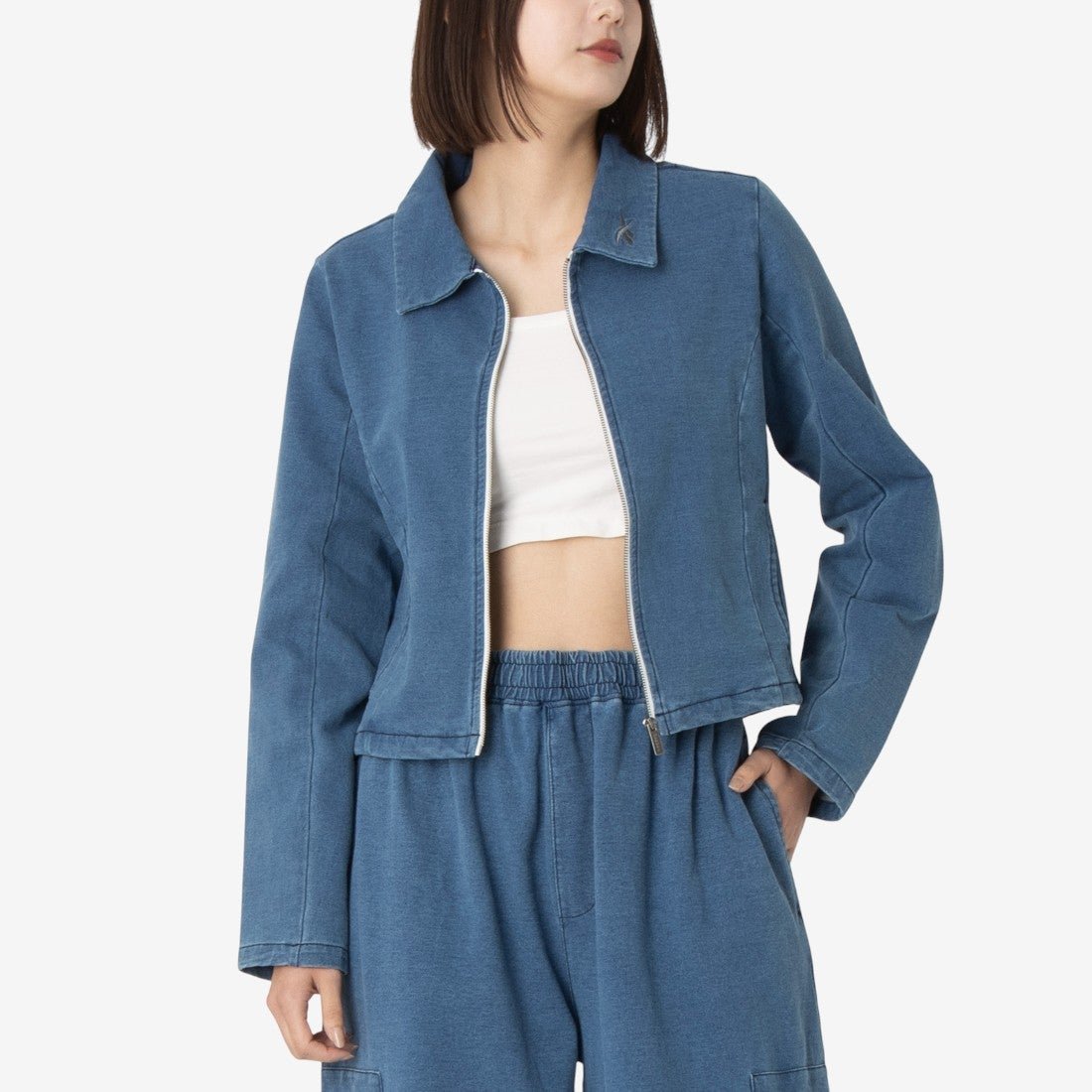 テーラード トラックジャケット / STREET SPORT TAILORED TRACK JACKET リーボック ジャケット・アウター その他のジャケット・アウター ブルー